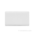 147 86 mm White Blank Plate divers accessoires électriques